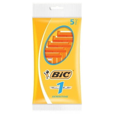 Cuchilla de Afeitar Bic 1 Sensitive/ 5 uds