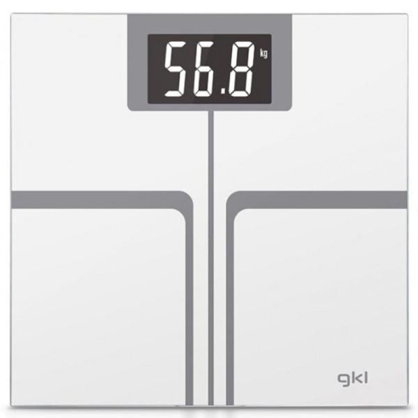 Báscula de Baño GKL Fitmax White/ Hasta 200kg