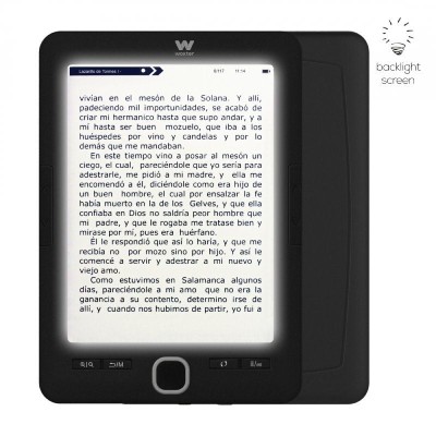 Libro Electrónico Ebook Woxter Scriba 195 Paperlight Black/ 6'/