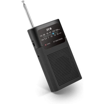 Radio Portátil SPC ICY Max/ Negra