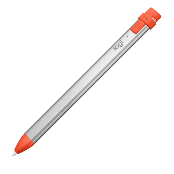 Lápiz Inalámbrico Logitech Crayon para iPad/ Naranja