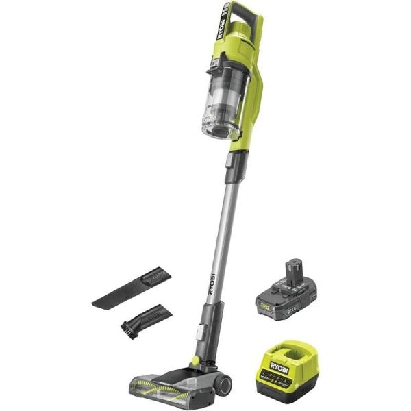 Aspirador Escoba con batería Ryobi RSV18-120G/ 30W/ Autonomía 55 Min