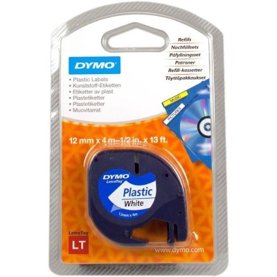 Cinta Rotuladora Adhesiva de Plástico Dymo 91221/ para