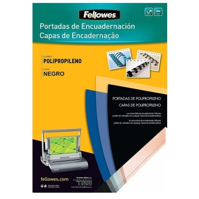 Portadas de Polipropileno Fellowes 54772/ A4/ 500 Micras/ 100