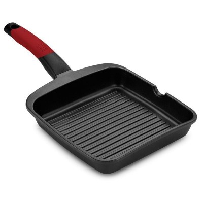 Grill Bra Premiere A411428/ Ø28cm/ Aluminio Fundido/ Apto para