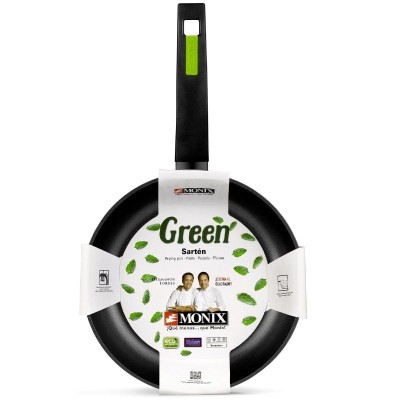 Sartén Monix Green M481228/ Ø28cm/ Aluminio forjado/ Apta para