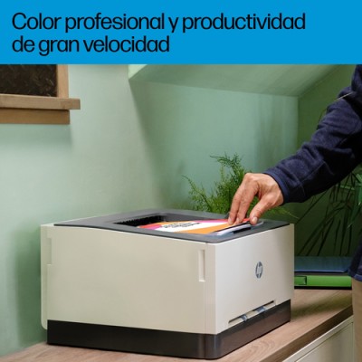 Impresora Láser Color HP LaserJet Pro 3202DN Dúplex/ Blanca