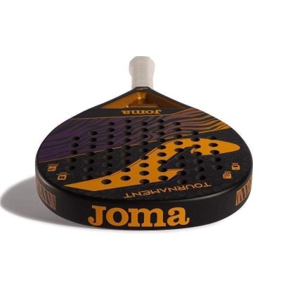 Pala de Pádel Joma Tournament/ Negro Naranja y Morada