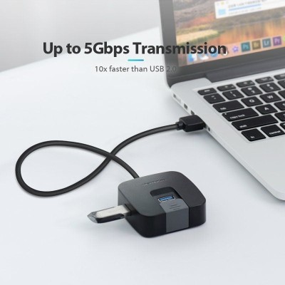 Hub USB 3.0 Vention CHABB/ 4xUSB/ 15cm