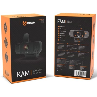 Webcam Krom Kam/ 1920 x 1080 Full HD