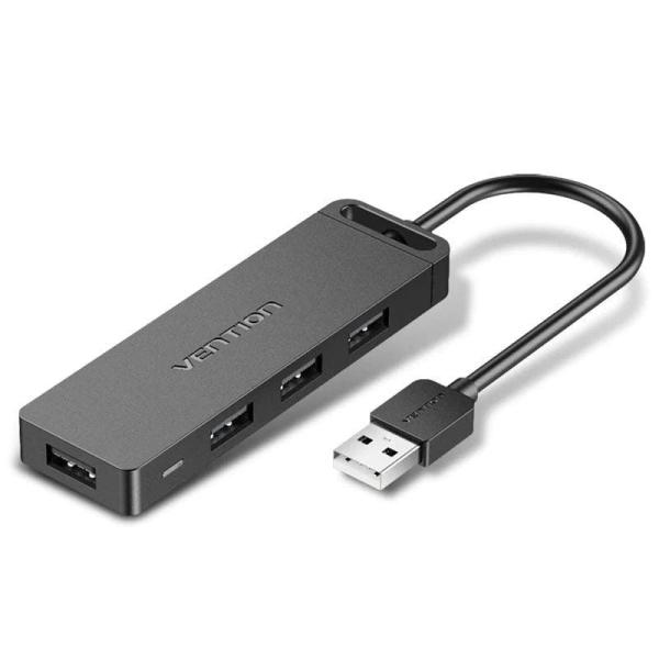 Hub USB 2.0 Vention CHMBD/ 4xUSB/ 50cm