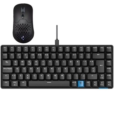 Pack Gaming Hiditec/ Teclado Mecánico Inalámbrico GM1K + Ratón