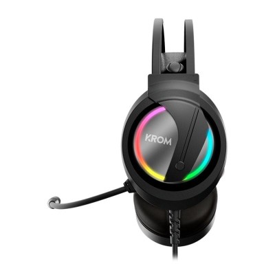 Auriculares Gaming con Micrófono Krom Kappa/ Jack 3.5/ USB 2.0/