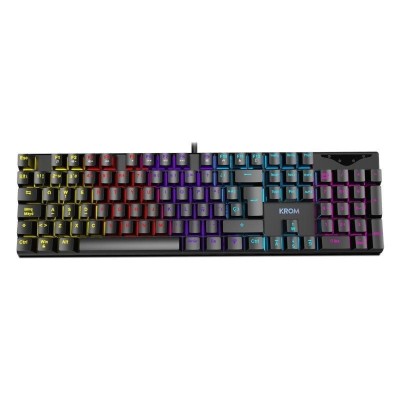 Teclado Gaming Mecánico Krom Kasic/ Negro