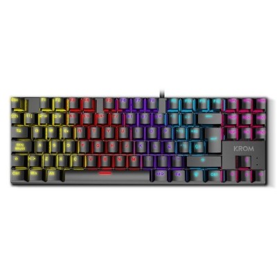 Teclado Gaming Mecánico Krom Kasic TKL/ Negro