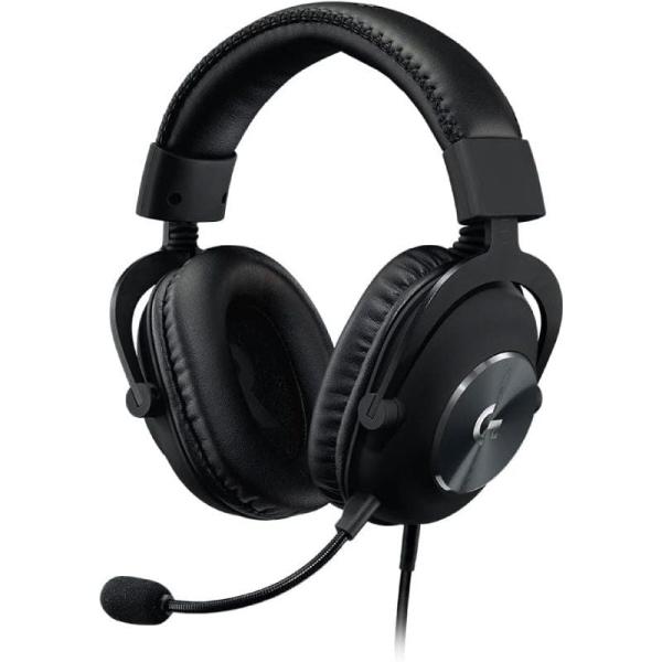 Auriculares Gaming Inalámbrico con Micrófono Logitech G Pro X/ USB/ Negro