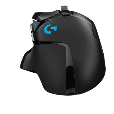 Ratón Gaming Logitech G502 Hero/ Hasta 25600 DPI/ Negro