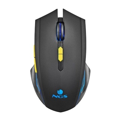 Ratón Gaming Inalámbrico NGS GMX-200/ Batería recargable/ Hasta