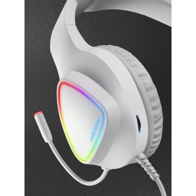 Auriculares Gaming con Micrófono Mars Gaming MH222/ Jack 3.5/