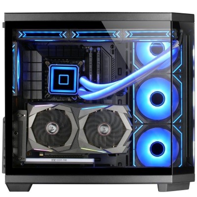 Caja Gaming SemiTorre Mars Gaming MC-3TCORE/ Negra