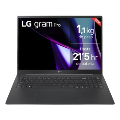 Portátil LG Gram Pro 16Z90SP-K.AD75B Intel Core Ultra 7-155H/