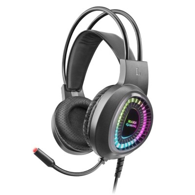 Auriculares Gaming con Micrófono Mars Gaming MH220/ Jack 3.5/