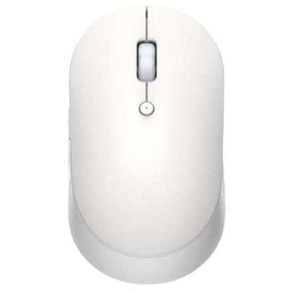 Ratón Inalámbrico por Bluetooth/ 2.4GHz Xiaomi Mi Dual Mode Silent Edition/ Hasta 1300 DPI/ Blanco