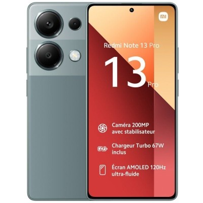 Smartphone Xiaomi Redmi Note 13 Pro NFC 8GB/ 256GB/ 6.67'/ Verde