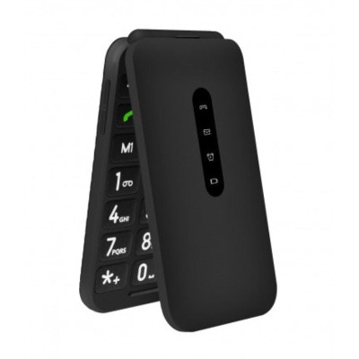 Teléfono Móvil Telefunken S740 para Personas Mayores/ Negro