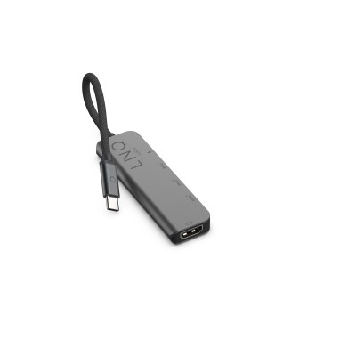 Docking USB Tipo-C Linq LQ48014/ 1xUSB Tipo-C/ 2xUSB/ 1xHDMI