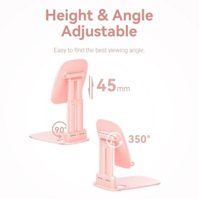 Soporte para Smartphone/Tablet Vention KSGP0/ Rosa