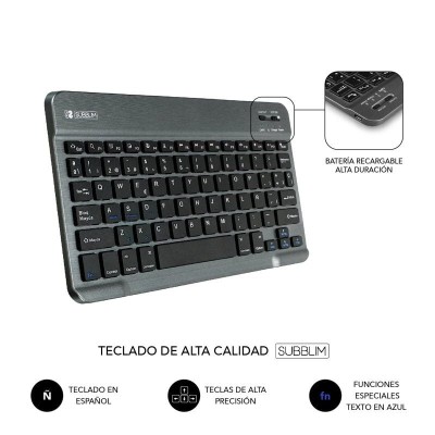 Funda con Teclado Subblim KeyTab Pro BT para Tablet Lenovo Tab