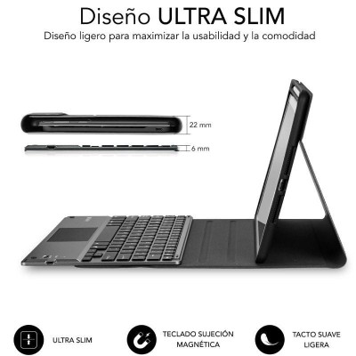 Funda con Teclado Subblim KeyTab Pro BT para Tablet iPad 10.9'