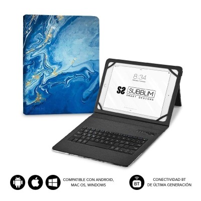 Funda con Teclado Subblim Keytab Pro Bluetooth para Tablets de