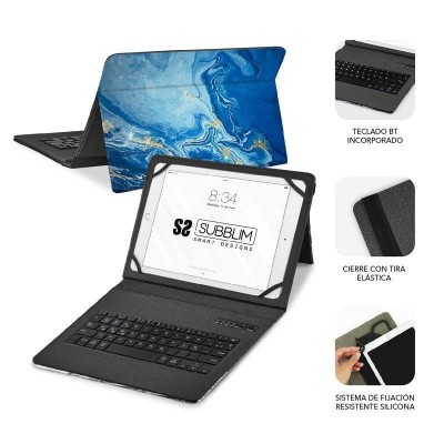 Funda con Teclado Subblim Keytab Pro Bluetooth para Tablets de