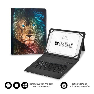 Funda con Teclado Subblim Keytab Pro Bluetooth para Tablets de