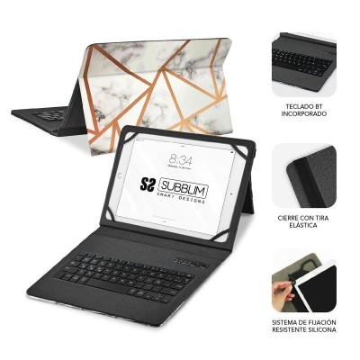 Funda con Teclado Subblim Keytab Pro Bluetooth para Tablets de