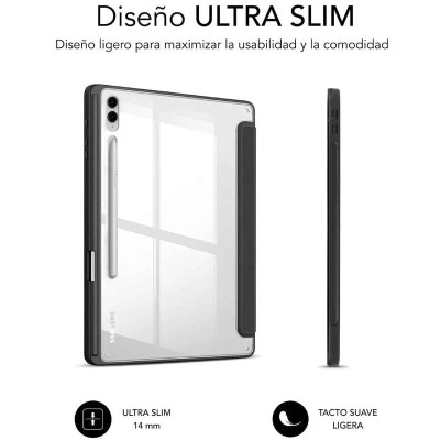 Funda Subblim Clear Shock para Tablet Samsung S9+/ FE 12.4'/