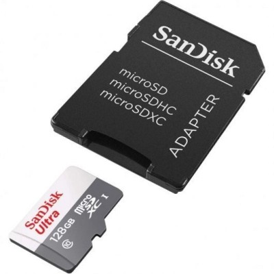 Tarjeta de Memoria SanDisk Ultra 128GB microSD XC con