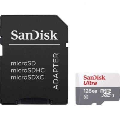 Tarjeta de Memoria SanDisk Ultra 128GB microSD XC con