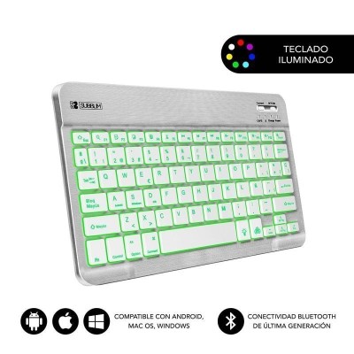 Teclado Compacto Inalámbrico por Bluetooth Subblim Smart