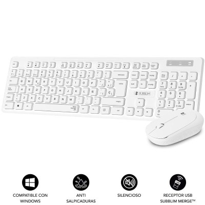 Teclado y Ratón Subblim Combo Business Slim Silencioso