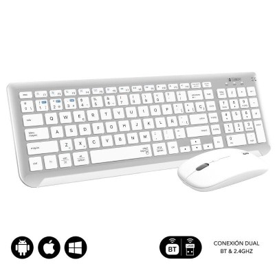 Teclado y Ratón Inalámbrico Subblim Combo Dual Prestige