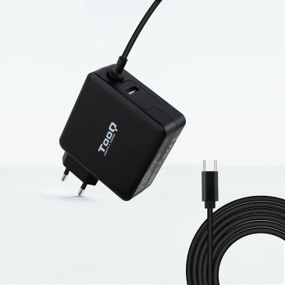 Cargador de Portátil TooQ TQLC-USBC65PD USB Tipo-C/ 65W/