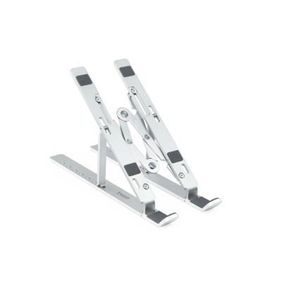 Soporte TooQ TQLRS0033-AL para Portátiles hasta 15'/ Plata