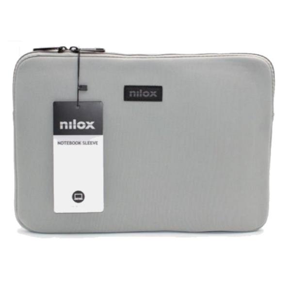 Nilox sleeve portatil 14.1" gris