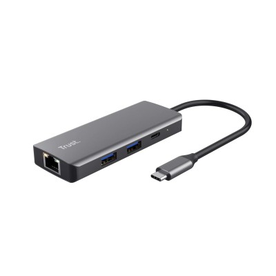 Docking USB Tipo-C Trust Dalyx/ 2xUSB/ 2xUSB Tipo-C/ 1xHDMI/