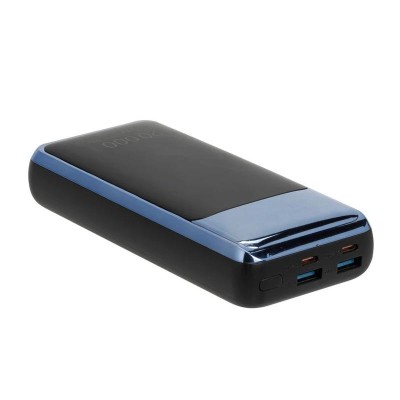 Rivacase va1075 qc/pd 45w 20000 mah black