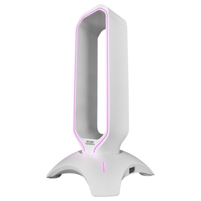 Mars gaming soporte auricular mhhx 2in1 blanco