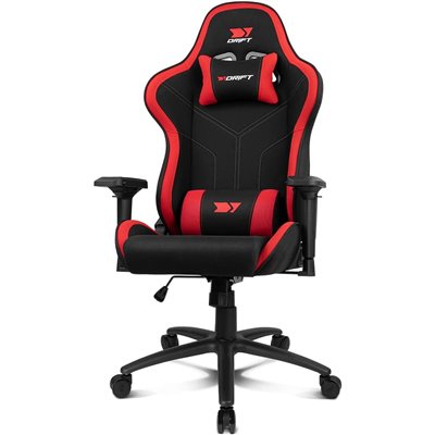 Drift DR110 Negra/Roja Silla Profesional Gaming Cojines